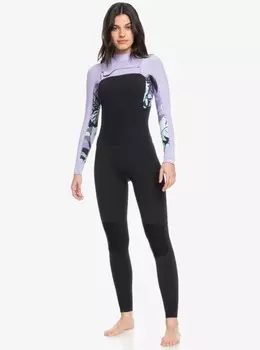 Женский гидрокостюм на нагрудной молнии 3/2mm Swell Series