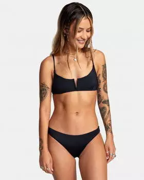 Женский лиф-бралетт с V-образным вырезом Solid