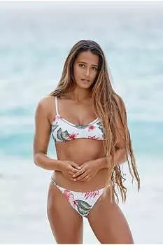 Женский Лиф Roxy Dreaming Day Real Bright White Tropica
