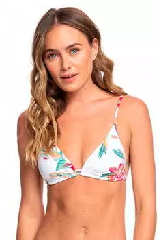 Женский Лиф Roxy Lahaina Bay Real Bright White Tropic