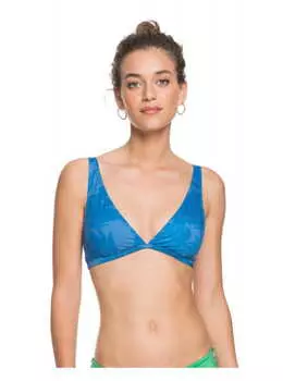 Женский Лиф Roxy Pop Surf Princess Blue Textur