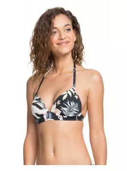 Лиф Roxy Printed Beach Classics Real Anthracite Praslin S