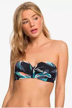 Лиф Roxy Printed Beach Classics Anthracite Tropicoco