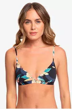 Лиф Roxy Printed Beach Classics Real Anthracite Tropicoco