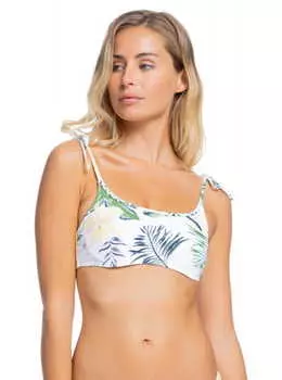 Женский лиф ROXY Bloom Bright True White Praslin