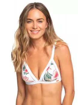 Женский Лиф Roxy Dreaming Day Bright White Tropica