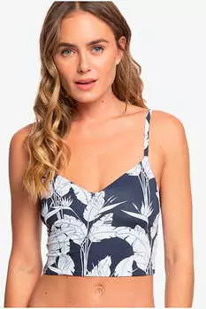 Женский Лиф Roxy Printed Beach Classics True Mood Indigo Flying F