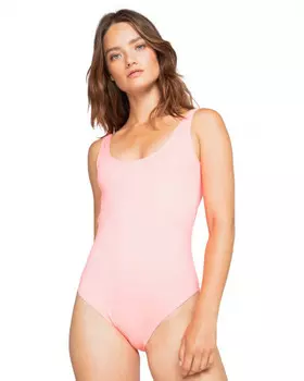 Женский Слитный Купальник Billabong Sol Searcher Tanker Acid Pink