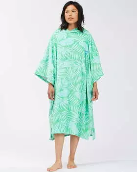 Женское полотенце-пончо с капюшоном WMNS