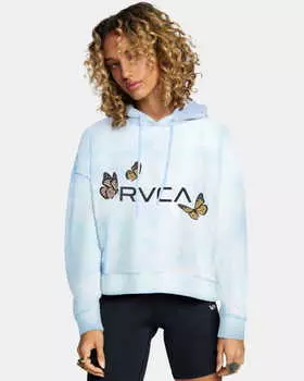 Женское Укороченное Худи Big Rvca Venice