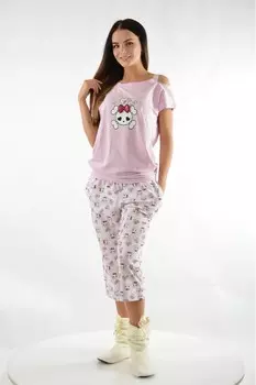 Пижама с капри Relax Mode