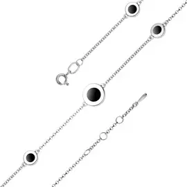 Браслет декоративный из серебра 05-1314/0ЭМ3-00