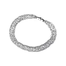 Браслет декоративный из серебра 082_242_WG