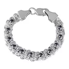 Браслет декоративный из серебра 121-157-21ф