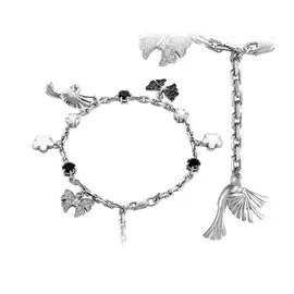 Браслет декоративный из серебра 14-119-0910