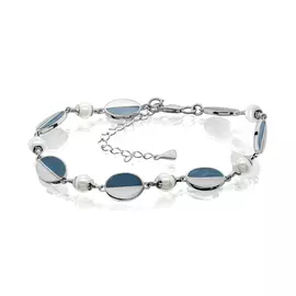 Браслет декоративный из серебра 14-294-1505