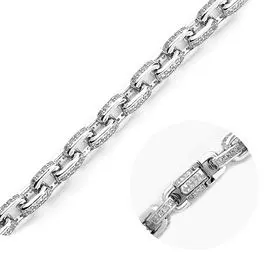 Браслет декоративный из серебра 16SB178-0001000104