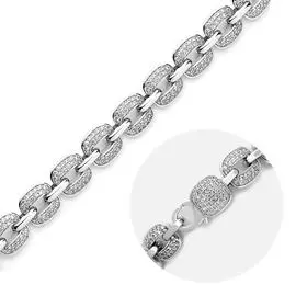 Браслет декоративный из серебра 16SB32001-0001000104