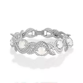 Браслет декоративный из серебра 4-010-9500