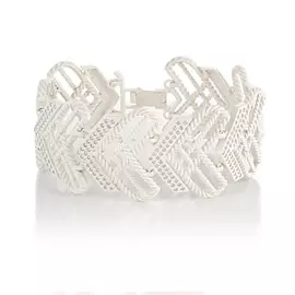 Браслет декоративный из серебра 4-011-8199