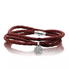 Браслет декоративный из серебра 4-020-90300