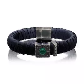 Браслет декоративный из серебра 4-040-90883