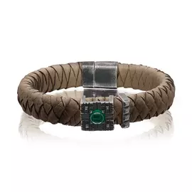 Браслет декоративный из серебра 4-040-91383