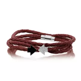 Браслет декоративный из серебра 4-041-90389