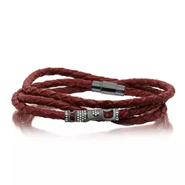 Браслет декоративный из серебра 4-048-90389