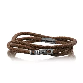 Браслет декоративный из серебра 4-048-91389