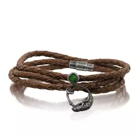 Браслет декоративный из серебра 4-050-91313