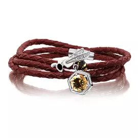 Браслет декоративный из серебра 4-052-90302