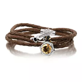 Браслет декоративный из серебра 4-052-91302