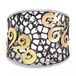 Браслет декоративный из серебра 7DRM001B