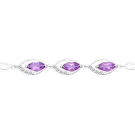 Браслет декоративный из серебра 92050093