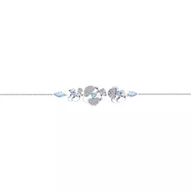 Браслет декоративный из серебра 94050532