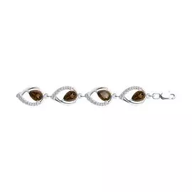 Браслет декоративный из серебра 94-350-00557-4