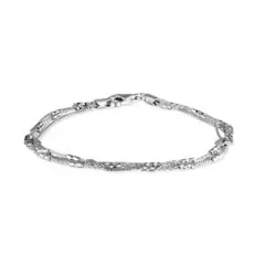 Браслет декоративный из серебра 985-07-