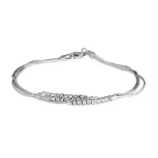 Браслет декоративный из серебра 989-