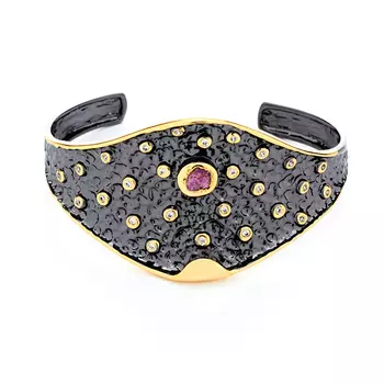 Браслет декоративный из серебра AY-B00073-X-BY-Pin-X-W