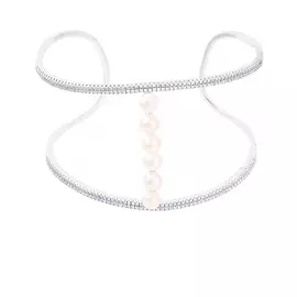 Браслет декоративный из серебра B26367-W_BT_WP_001_WG