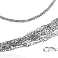 Браслет декоративный из серебра Б363-257-