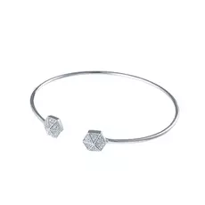 Браслет декоративный из серебра CBB021B_001_WG