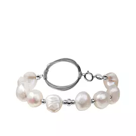 Браслет декоративный из серебра SAM176B-Rd