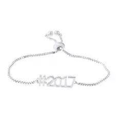 Браслет декоративный из серебра SB28051_BT_001_WG