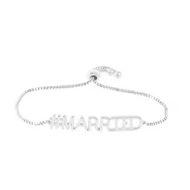 Браслет декоративный из серебра SB28053_BT_001_WG