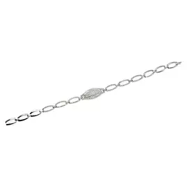 Браслет декоративный из серебра SB30039A1_001_WG