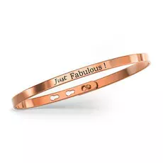 Браслет декоративный из серебра SMBA0289-24MM_BT_001_PINK