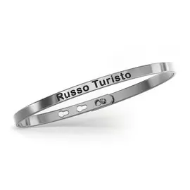 Браслет декоративный из серебра SMBA0742-44MM_BT_WG