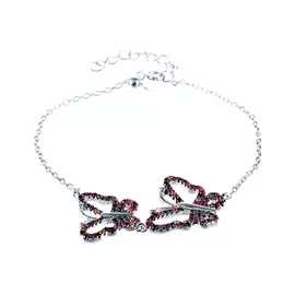 Браслет декоративный из серебра SS-B0842BBCA_BT_001_WG